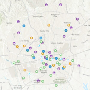 Places to Stay Cool Map