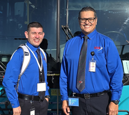 VIA Paratransit Operators place first and sixth place in national competition