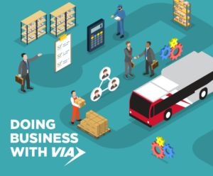 Doing business with VIA