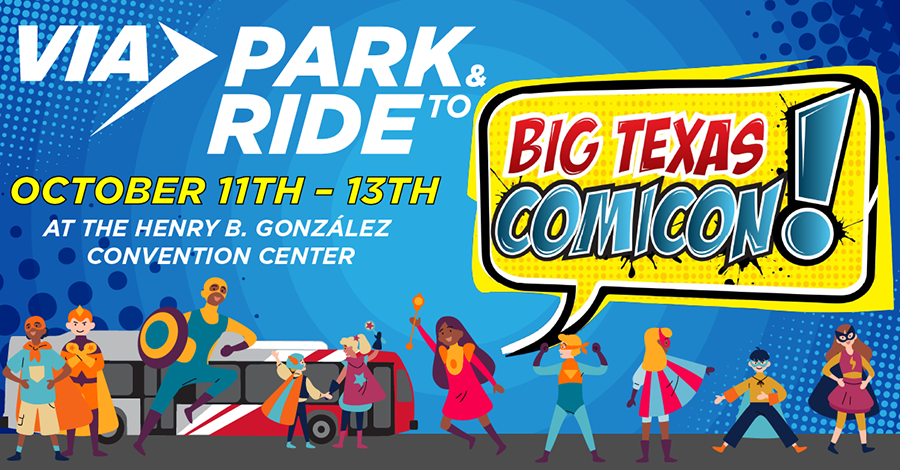 Big Texas Comicon - Park & Ride