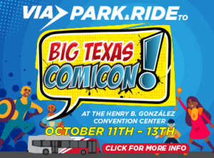 Big Texas Comicon - Park & Ride