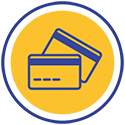 Fare Box Credit Card Icon